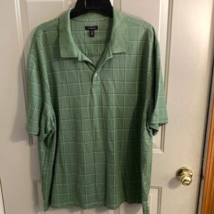 Van Heusen green checkered shirt in size 3XL